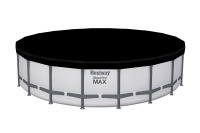 Bestway 561FM BW Каркасный бассейн Steel Pro Max 610x132см, 33240 л, фил.-нас. 9463 л\ч, лестн, тент Bestway 561FM BW Каркасный бассейн Steel Pro Max 610x132см, 33240 л, фил.-нас. 9463 л\ч, лестн, тент