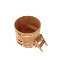 Купель круглая из сращенных ламелей лиственницы  d=1,17 Купель круглая из сращенных ламелей лиственницы  d=1,17