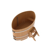 Купель овальная из лиственницы 1,15х1,83 Купель овальная из лиственницы 1,15х1,83