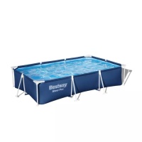 Bestway 56411 BW Каркасный бассейн Steel Pro 300х201х66см, 3300л, фил.-насос 1249л/ч Bestway 56411 BW Каркасный бассейн Steel Pro 300х201х66см, 3300л, фил.-насос 1249л/ч