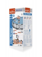 Bestway 56595 BW Каркасный бассейн Steel Pro Max 427х84см, 10220л, фил.-насос 2006л/ч Bestway 56595 BW Каркасный бассейн Steel Pro Max 427х84см, 10220л, фил.-насос 2006л/ч