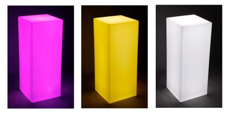 Светильник Колонна 30х60  питание от АКБ, RGB Светильник Колонна 30х60  питание от АКБ, RGB