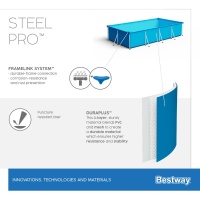 Bestway 56403 BW Каркасный бассейн Steel Pro 259х170х61см, 2300л Bestway 56403 BW Каркасный бассейн Steel Pro 259х170х61см, 2300л