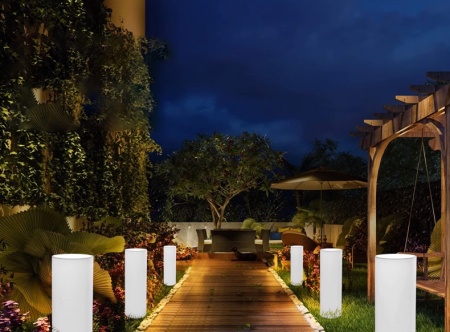 Светильник Цилиндр 25х100 питание от АКБ, RGB Светильник Цилиндр 25х100 питание от АКБ, RGB