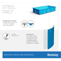 Bestway 56405 BW Каркасный бассейн Steel Pro 400х211х81см, 5700л Bestway 56405 BW Каркасный бассейн Steel Pro 400х211х81см, 5700л