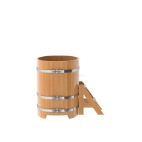 Купель овальная из лиственницы 0,76х1,16 Купель овальная из лиственницы 0,76х1,16