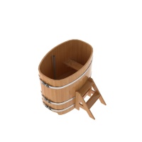 Купель овальная из лиственницы 0,76х1,16 Купель овальная из лиственницы 0,76х1,16