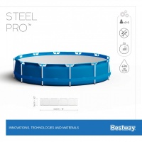Bestway 56706 BW Каркасный бассейн Steel Pro 366х76см, 6473л Bestway 56706 BW Каркасный бассейн Steel Pro 366х76см, 6473л
