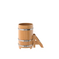 Купель овальная из лиственницы 0,69х1,31 Купель овальная из лиственницы 0,69х1,31